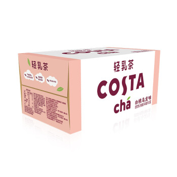 COSTA 咖世家 白桃乌龙味 轻乳奶茶 400*15整箱装