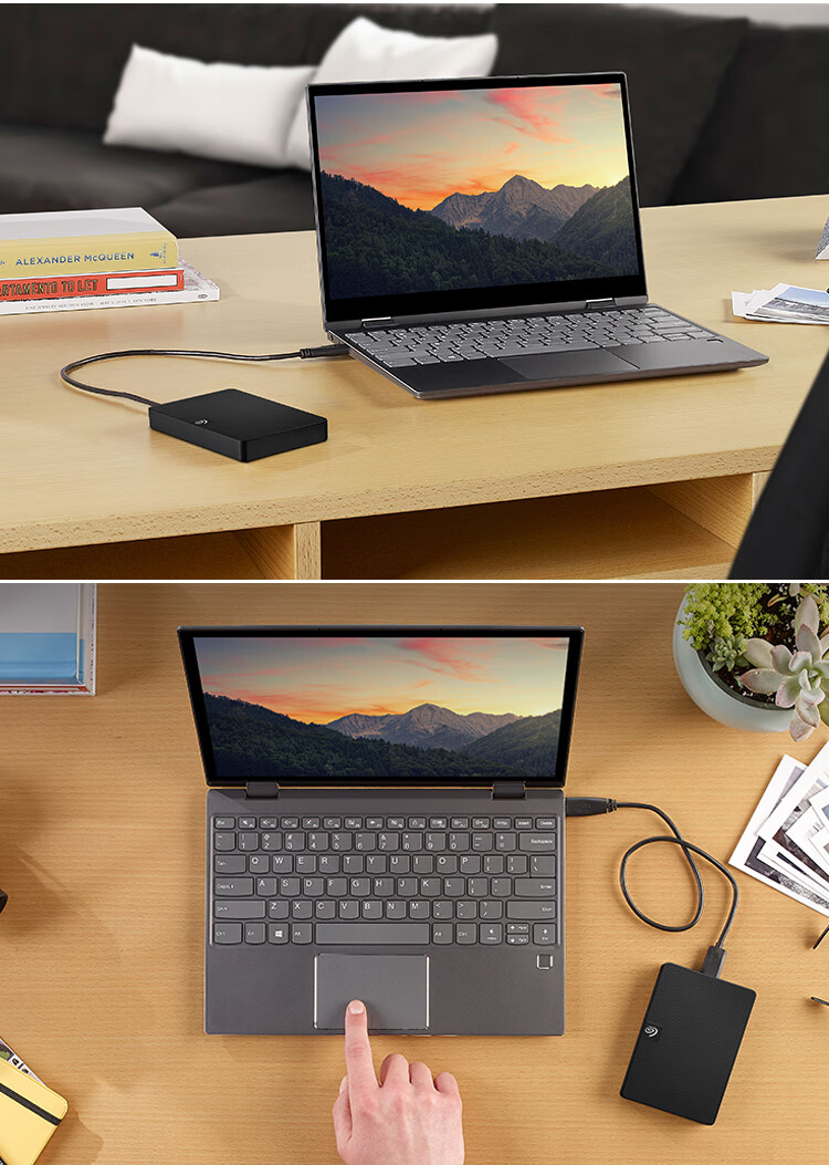 希捷(SEAGATE)桌面移动硬盘12TB睿翼 3.5英寸 大容量存储 黑 兼容MAC 原厂数据救援