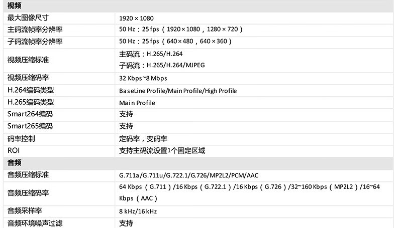 海康威视HIKVISION 监控器摄像头 星光夜视室内室外红外夜视音频报警网线供电 DS-2CD3346FWDA3-IS 400万 6mm