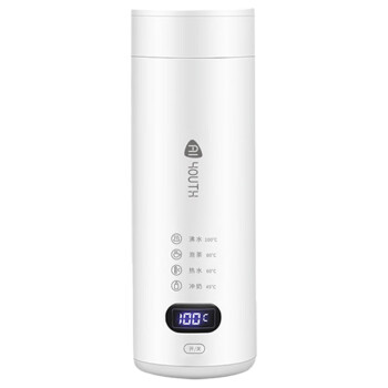 艾青春（AIYOUTH）多功能保温杯高颜值便携式水杯子不锈钢电热水杯AI-ZB01
