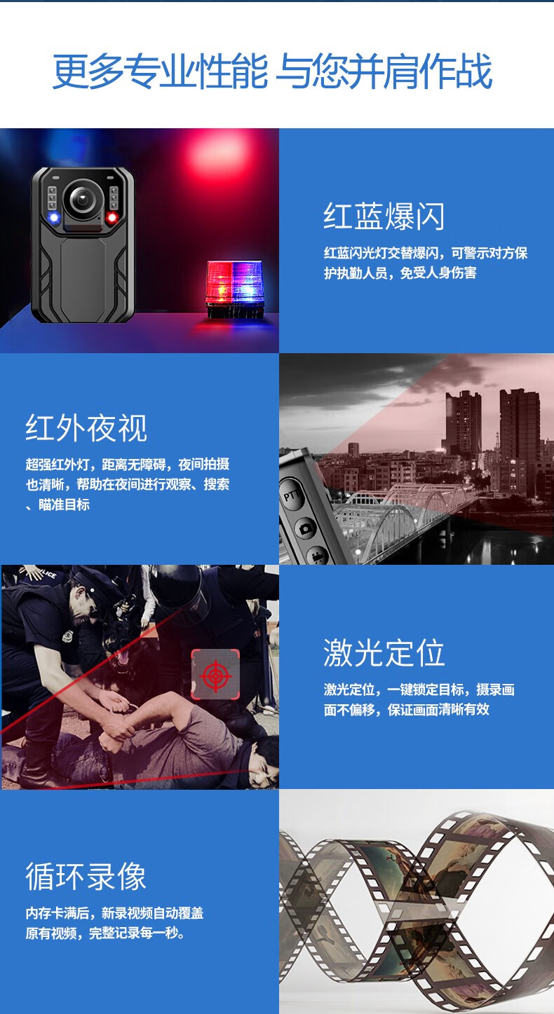 执法专家DSJ-D4 执法记录仪 低配版 512G
