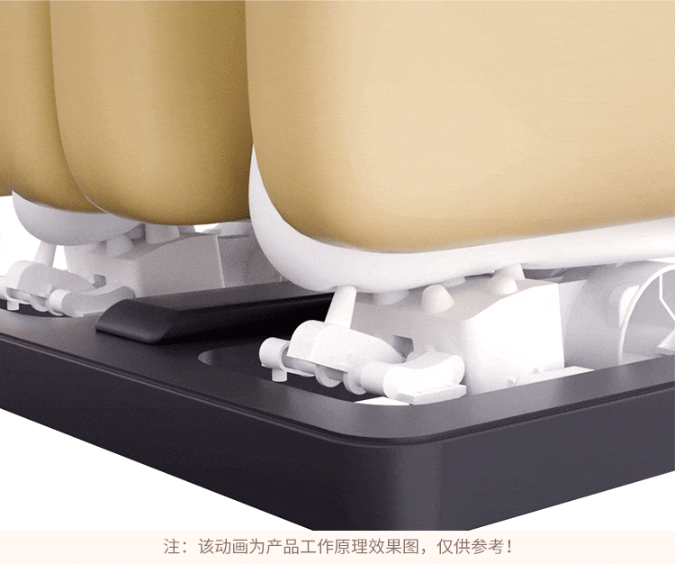 迪斯（Desleep）按摩椅 家用一体 3D 太空舱零重力 全自动多功能 电动按摩 沙发椅子 双子芯 DE-A17L（皓月白）