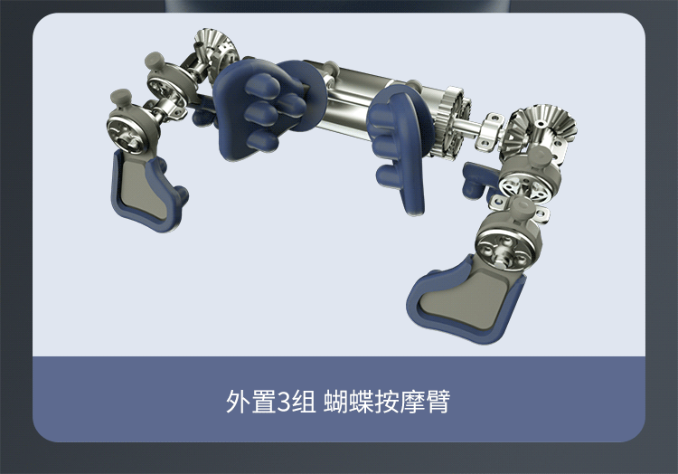 迪斯（Desleep）颈椎按摩器颈部肩部按摩器 肩颈按摩仪按摩枕 物理3D六爪揉捏父母亲生日礼物 DE-N01