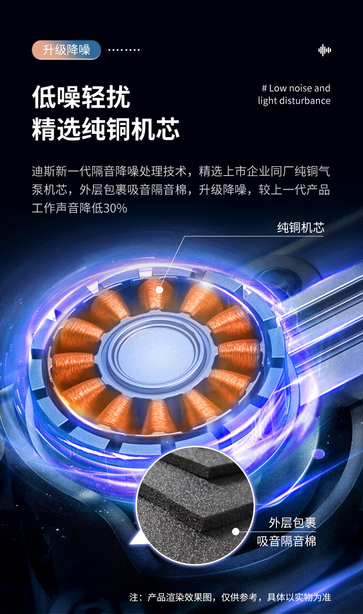 迪斯（Desleep）家用眼部按摩仪 护眼仪 成人眼睛按摩器 眼睛热敷 眼罩 生日礼物送礼 DE-F108（天空蓝）