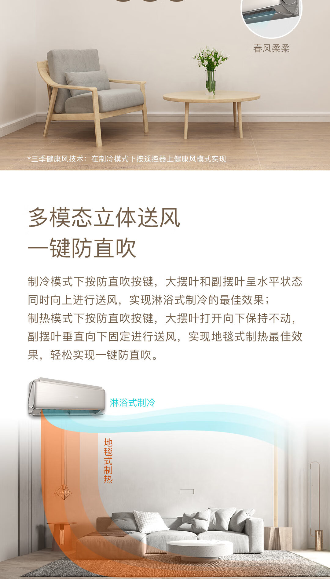 长虹（CHANGHONG） 新一级能效 冷暖变频空调 KFR-35GW/Q6D+R1