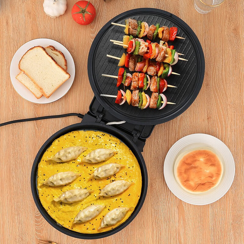 长虹（CHANGHONG）电饼铛 闭合烤烙，双面煎烤， 一机三用CBC-12P4食品级涂层，无异味不掉漆