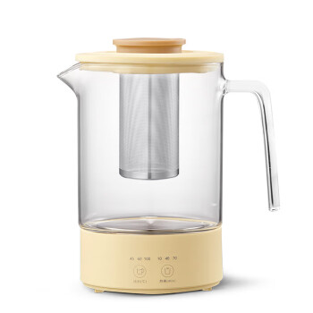 磨客养生壶迷你家用养生杯煮茶器多功能全自动烧水壶MK-389Y茶壶办公室泡茶壶电炖杯 黄色