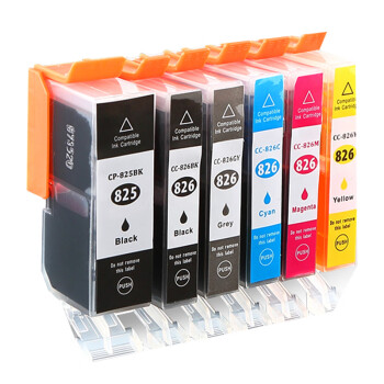 天色（TIANSE）825/826墨盒适用佳能MG5180/IP4880/IP4980/IX6580/MG5380/MX898有芯片【250页】红色