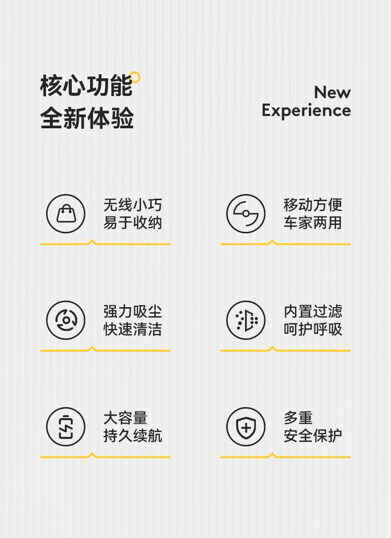 LETV乐视 智能手持吸尘器 手持无线吸尘器车载吸尘器 M712