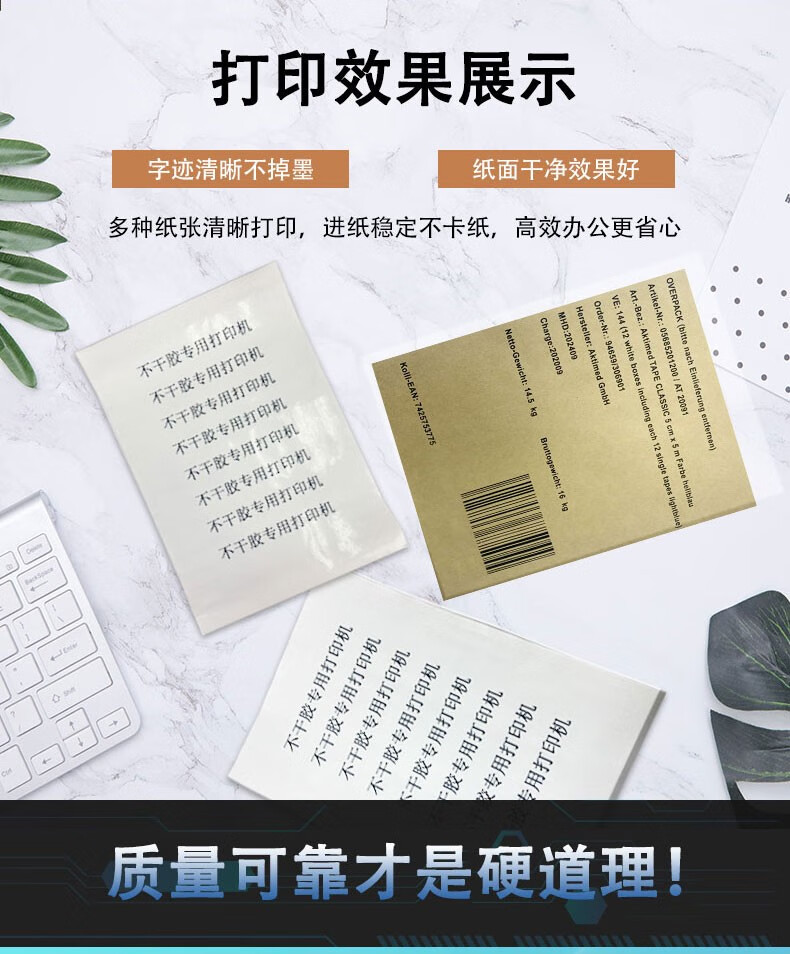 沧田（CUMTENN）A4不干胶专用激光打印机 标签贴纸 网线+USB接口 CTP-2206/CTP-2206N