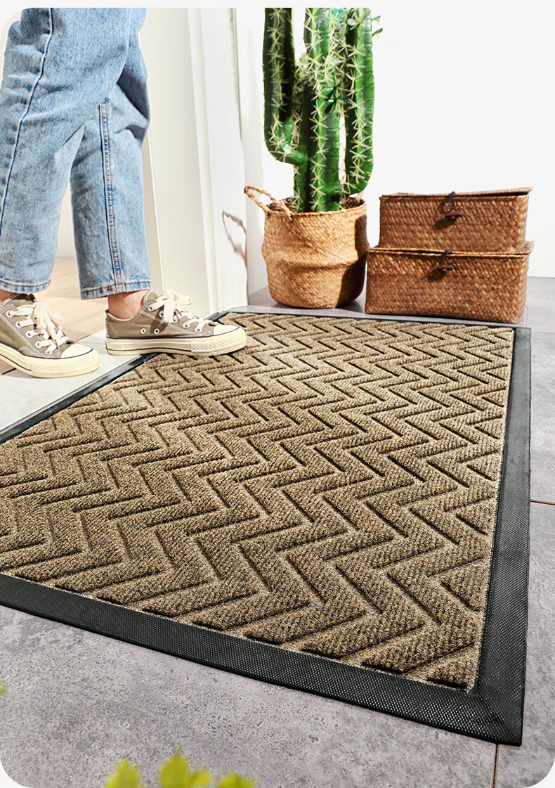 大江 入户玄关垫 进门家用门垫 60*90cm 菱梦-贵族蓝