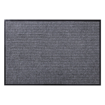 大江入户玄关垫 进门家用门垫 50*80cm 倾缕条纹-灰