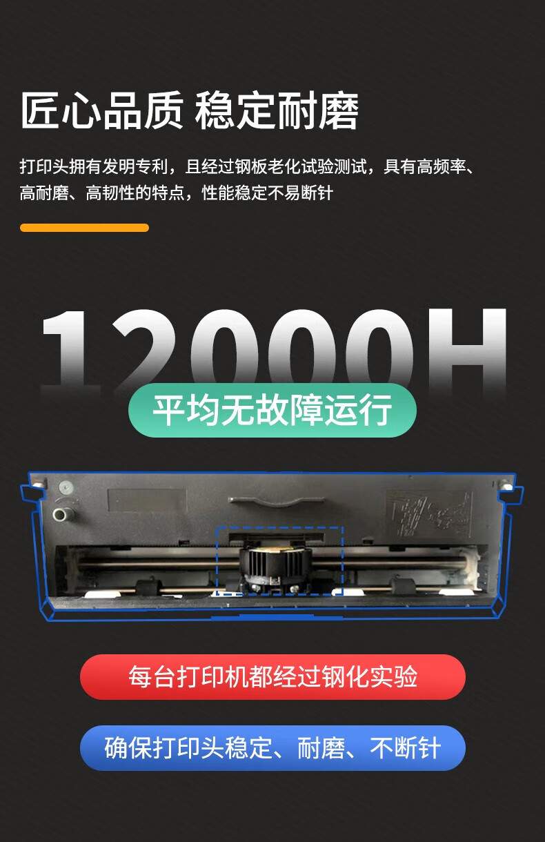 沧田（CUMTENN）金税中税打印机 准24针打印头 适用CT725KⅡ//CT730KⅡ/717k/919k/718k/630k