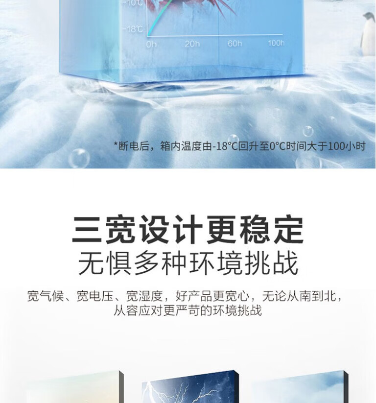 海尔（Haier）冰柜家用小型卧式单温小冷柜 冷藏冷冻转换一级节能冷冻冰柜 BC/BD-200GHZ