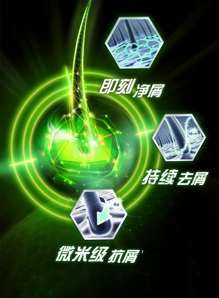 清扬 去屑洗发水套装 花露香型(720*2+100*2)g（新老包装随机发货）