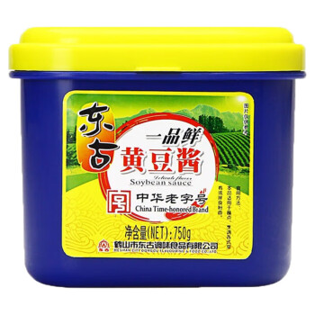 东古一品鲜 黄豆酱 豆瓣酱 大葱蘸 配料750g*2盒