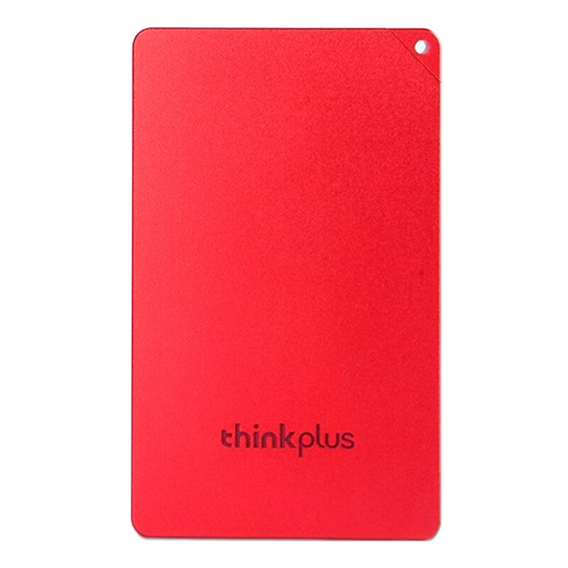 联想（ThinkPlus）US100移动固态硬盘Type-C高速512G/1T便携PSSD US100移动固态硬盘 512G 红色