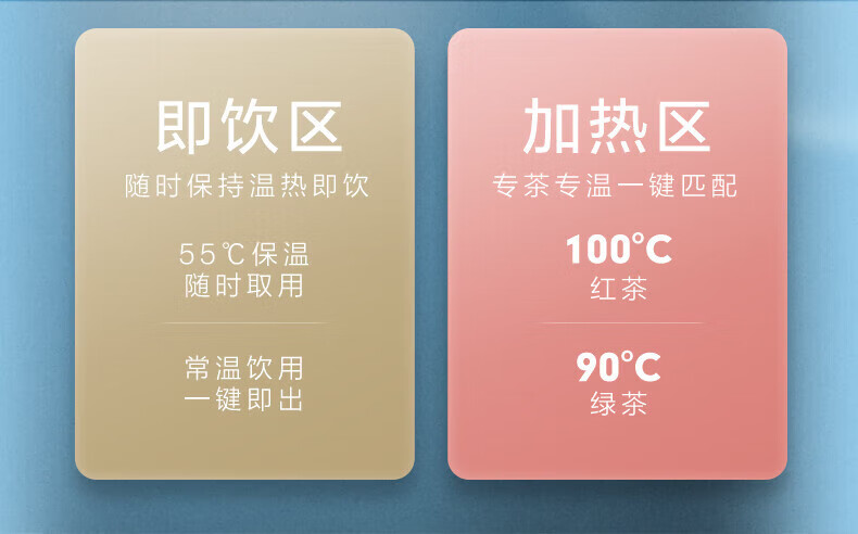 美的（Midea）茶吧机饮水机家用办公室智能背板下置式桶装水多功能触控大屏立式温热型YR1622S-X