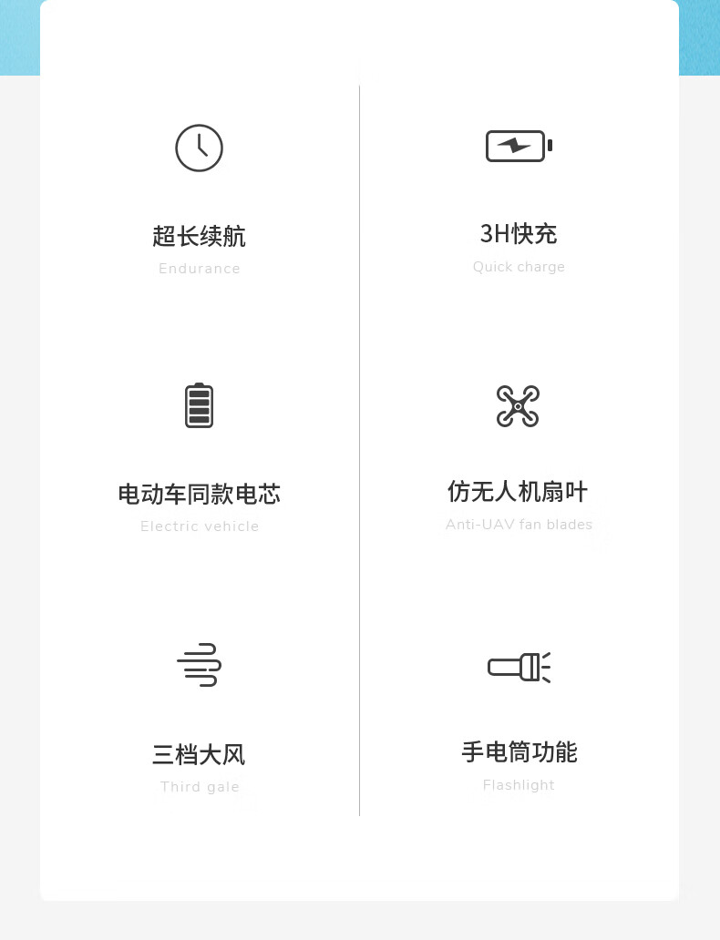 几素小风扇手持迷你小型usb电风扇台式桌面充电便携式 F8X小绿熊 移动电源+照明+挂绳