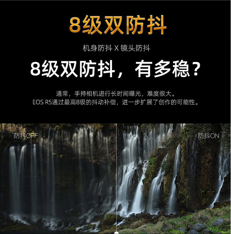 佳能（Canon）EOS R5 微单相机相机 全画幅微单 8K视频拍摄 佳能R5+RF24-70 F2.8镜头 标配