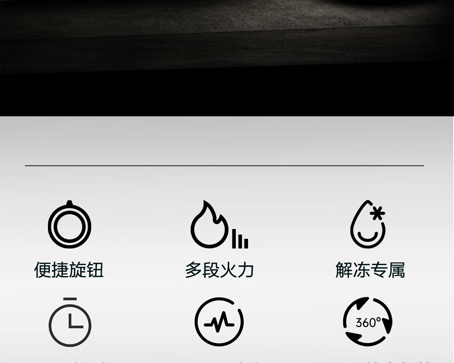 格兰仕（Galanz）家用办公室快速解冻P70J17L-V7（B0）微波炉