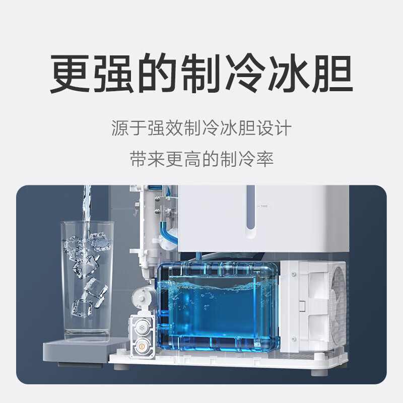 米家即热饮水机冷热版 台式小型免安装 3秒速热制冷功能 冷水口感 智能数显全水路MJMY23YM