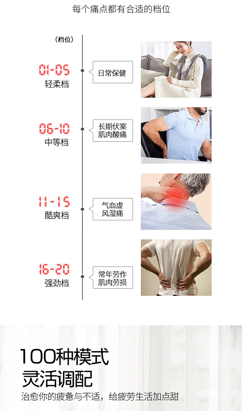 金稻（K·SKIN）鹿茸皮按摩披肩颈按摩器KD880A捶打敲敲颈椎颈部按摩仪鹿茸皮