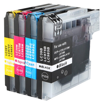 天色（TIANSE）LC975/LC985墨盒适用兄弟mfc-j220 j415w j410 dcp-j125 j515w 粉盒【500页】蓝色