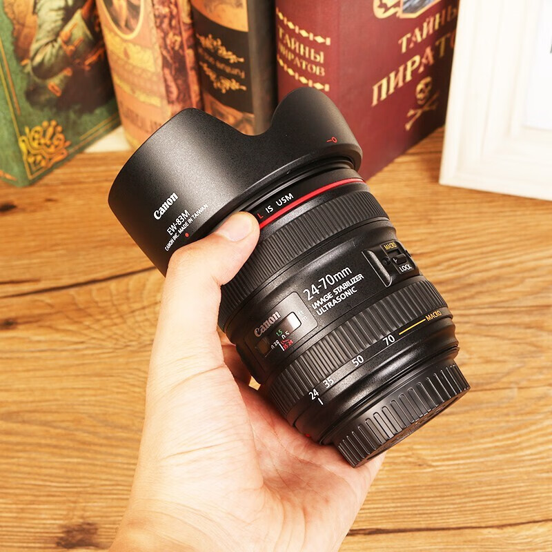 佳能（Canon）标准变焦镜头 佳能单反相机镜头 佳能EF24-70 F4L IS USM小三元