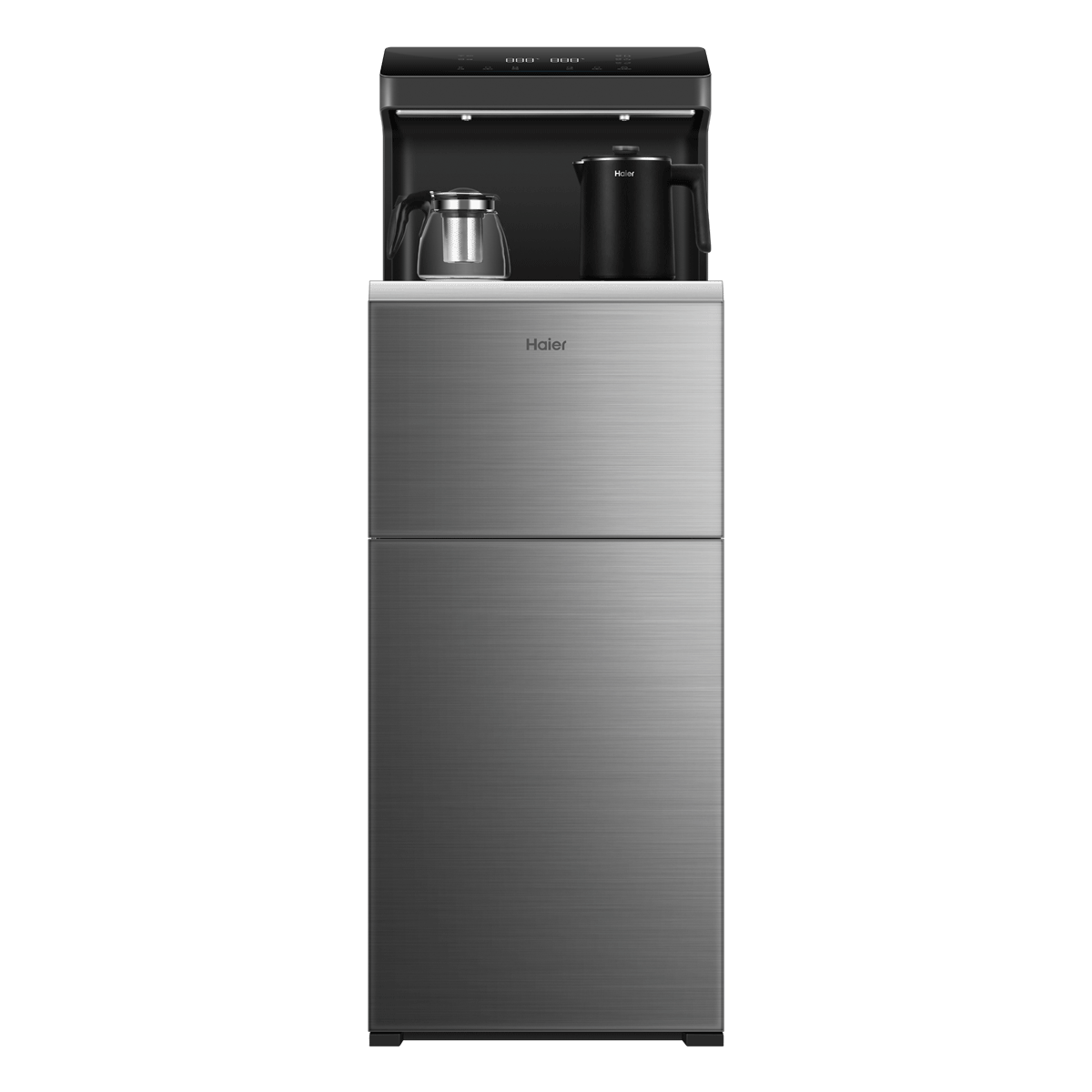 海尔（Haier）立式热饮机臻饮系列茶吧机 黑色 YR2108S-CBU1