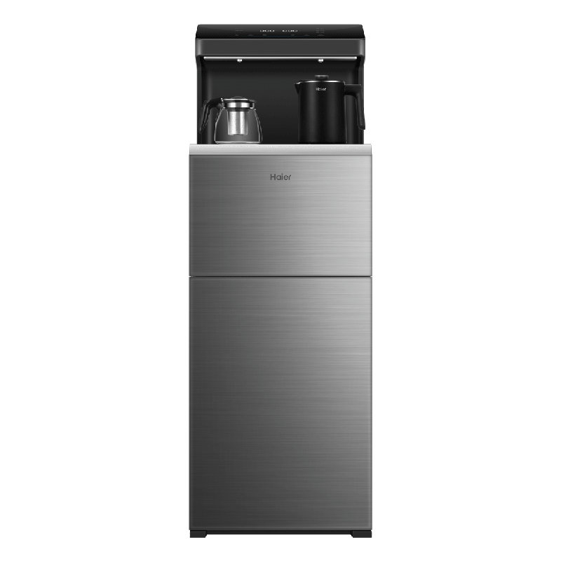 海尔（Haier）立式热饮机臻饮系列茶吧机 黑色 YR2108S-CBU1