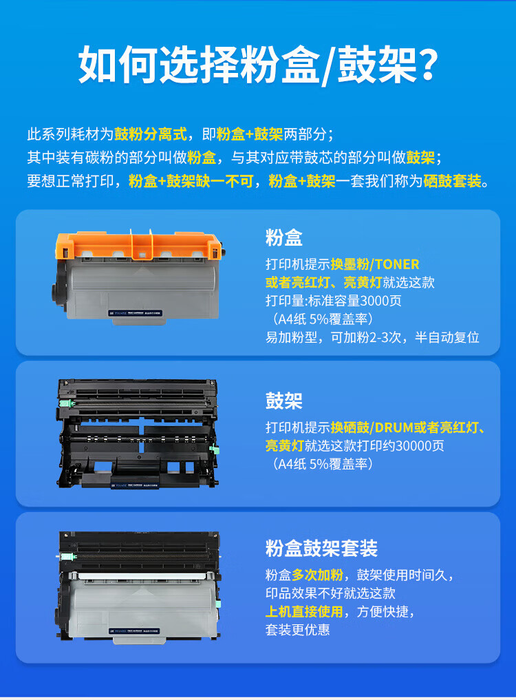 天色（TIANSE）LT4637粉盒 适用联想 LJ3700DN LJ3800DN LJ3800DW M8600DN墨盒【3000页】标准容量
