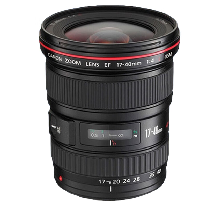 佳能（Canon）广角变焦镜头 单反相机镜头 EF17-40mm f/4L USM镜头