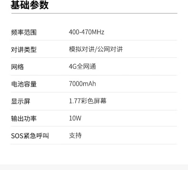 中洽（zchat）CAT5800ND 公网对讲机 国产全自主 全国通对讲机 5000公里 4G全网通