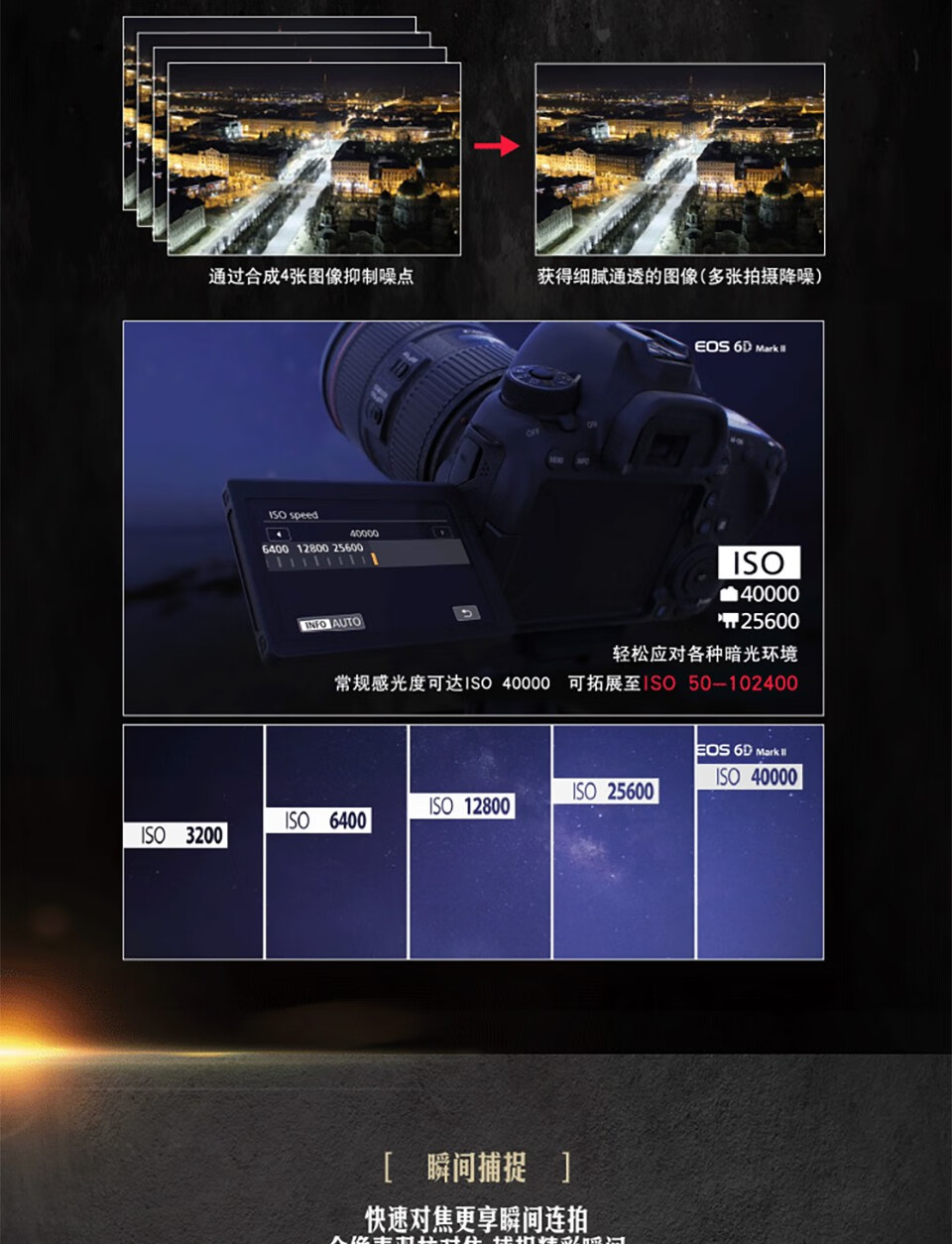 佳能（Canon）6D2专业级高级全新eos全画幅机身套机单反照相机 单反相机 EF24-70mm f/4L IS USM套机