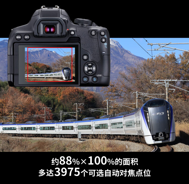 佳能（Canon）EOS 850D数码单反相机 4K高清拍摄旅游 vlog入门照相机 850D 18-55mm stm 官方标配