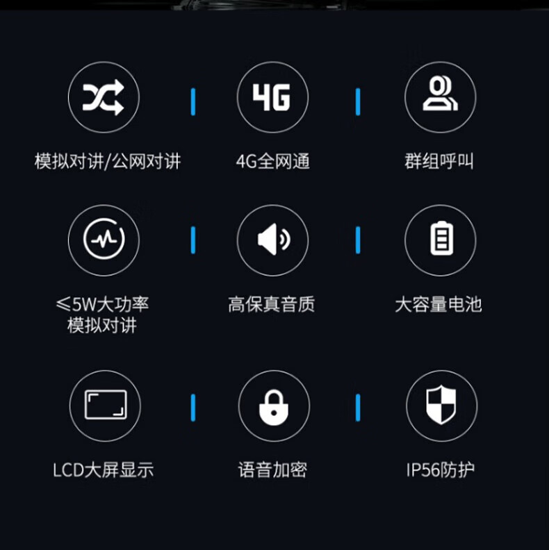 中洽（zchat）CAT2800ND 公网对讲机 国产全自主 全国通对讲机 5000公里 4G全网通