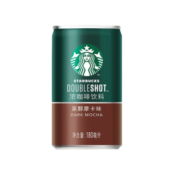 星巴克 星倍醇罐装咖啡饮料（180ml*24黑醇摩卡味）