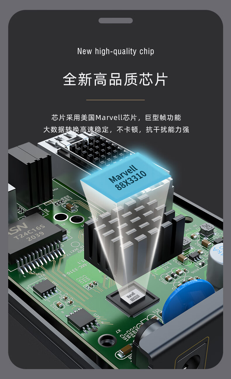 胜为（shengwei）万兆光纤收发器 SFP+光电转换器 电信级不含光模块 一对 FC-212AB+
