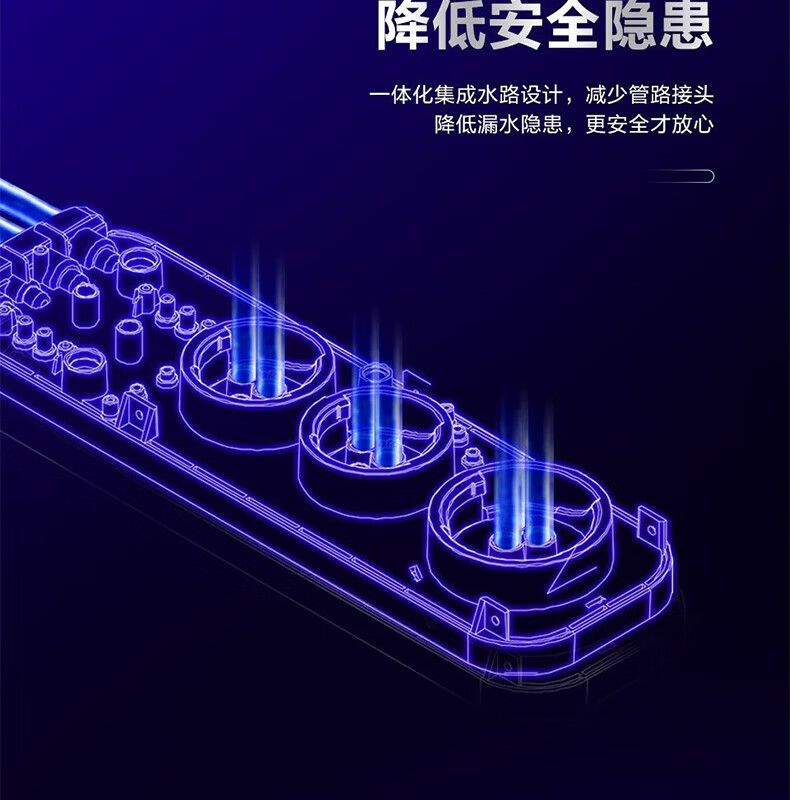 海尔（Haier）RO反渗透厨下式过滤水600G无罐净水机（线下同款）智慧物联 净水机HRO600-MINI7U1 HLZR400A-2L