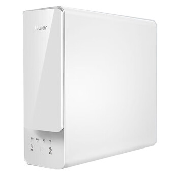 海尔（Haier）HR10H06-2U1 厨下式RO反渗透直饮机 1000G 白色 （单位：台）HLZR400A-2L