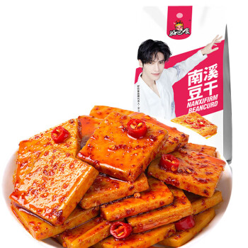 好巴食 休闲零食 办公室小吃 南溪豆干 麻辣味 200g*2袋