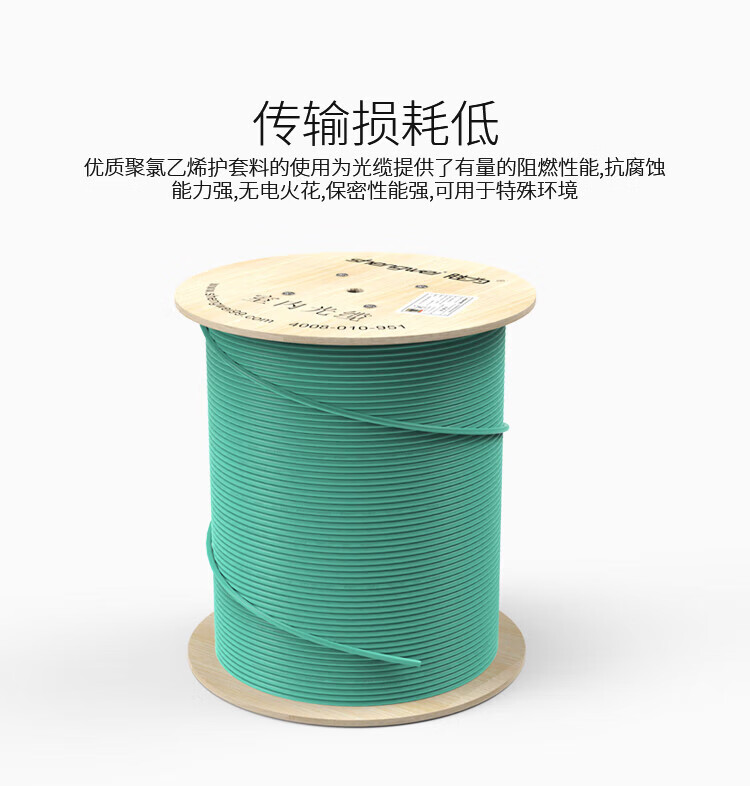 胜为（shengwei）12芯万兆网线多模室内光纤光缆 OM3-300 GJFJV/GJFJH 100米束状软光缆 FMO-IH-12C-300