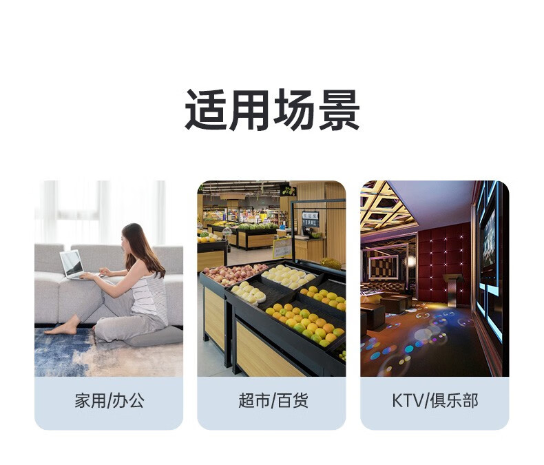 胜为（shengwei）超五类网线 cat5e类百兆纯铜 1米 蓝色 电脑/路由器/宽带成品连接跳线 LC-2010C 5个装