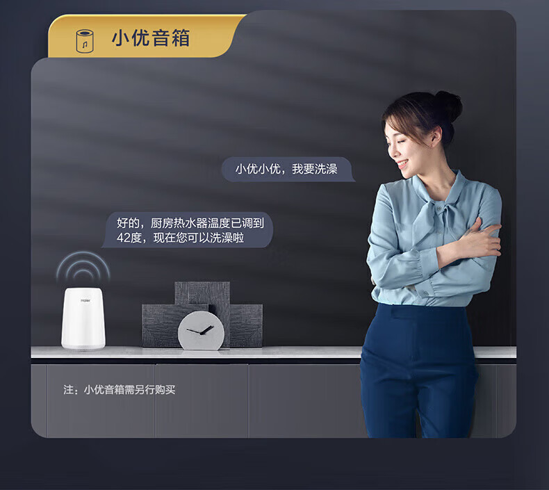 海尔（Haier）燃气热水器16升家用天然气水伺服恒温下置风机 密闭稳燃舱 十级高抗风 防冻 JSQ31-16FA05U1