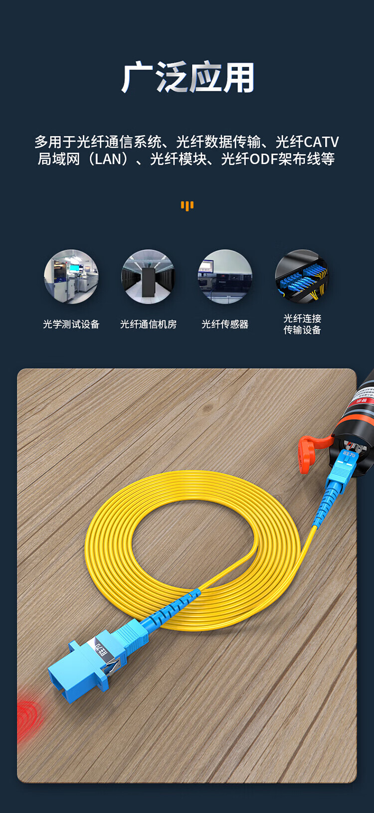胜为（shengwei）光纤适配器 工程电信级SC-SC单工光纤跳线延长对接头耦合器法兰盘 OCS-101 5个装