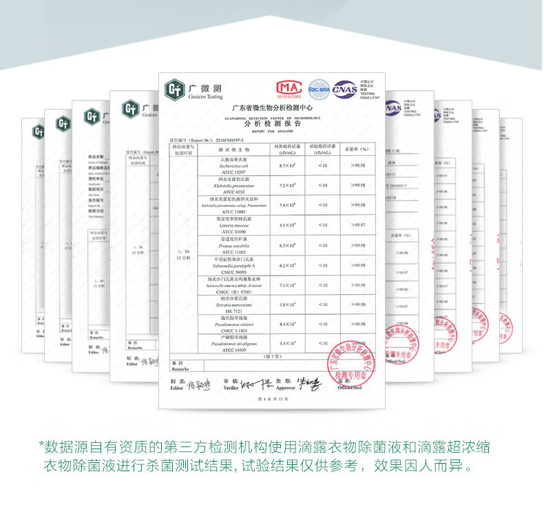 滴露（Dettol）家用衣物除菌液 高效杀菌除螨非消毒 经典松木750ml