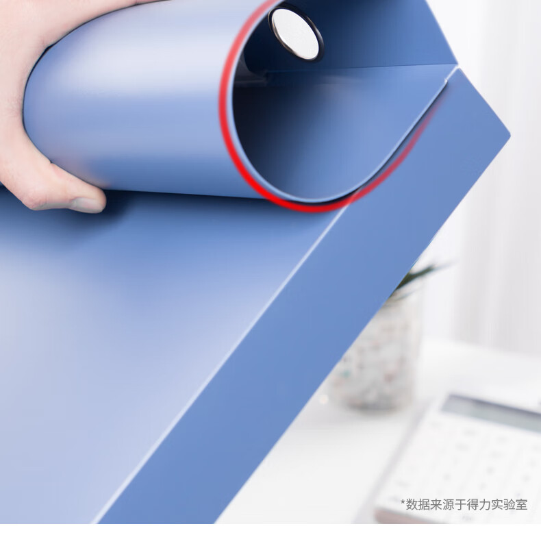 得力（deli）35mmA4塑料文件盒 档案盒 加厚资料盒 财务凭证考试收纳 5682