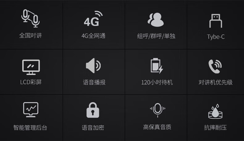 泛腾（fomtalk）POC650K 公网POC 对讲机 国产全自主 全国通5000公里不限距离
