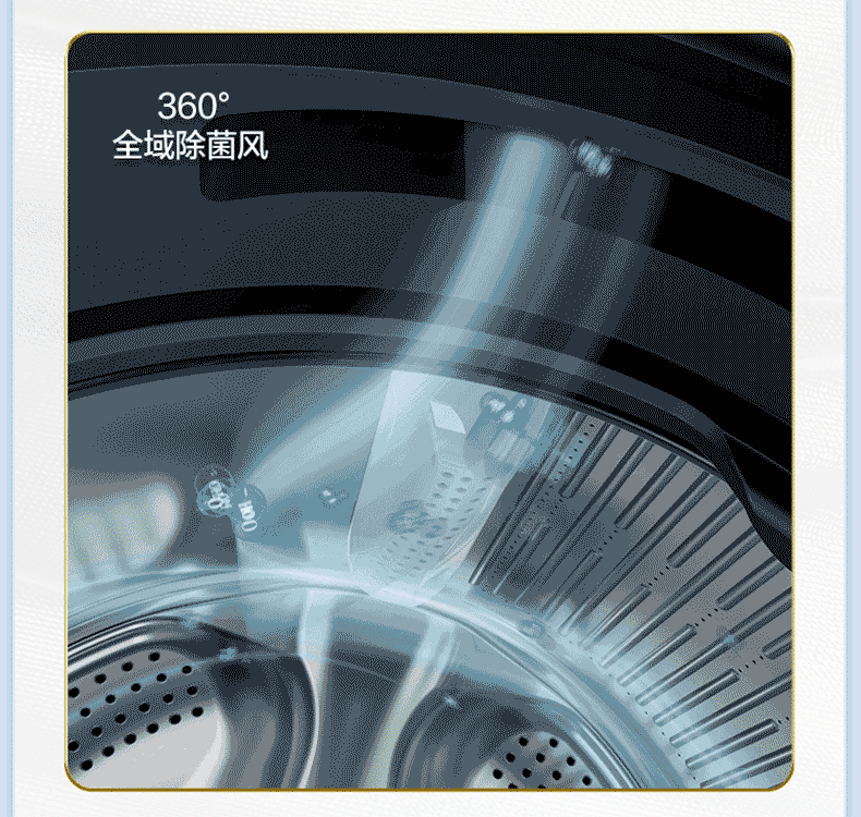 海尔（Haier）洗衣机滚筒洗烘一体直驱变频智能投放10公斤大容量家用超薄手机WIFI操控 G100168HBD14LSU1